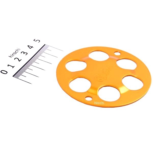 クラッチカバー 汎用 ゴールドアルマイト仕上げ