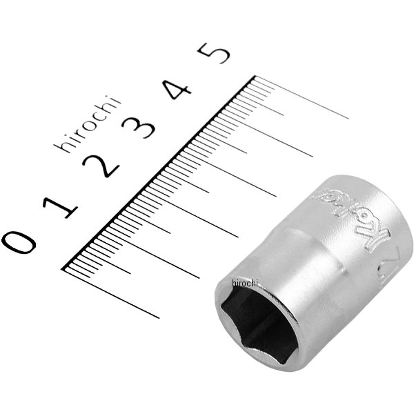 3/8インチsq 6角スタンダードソケット 12mm