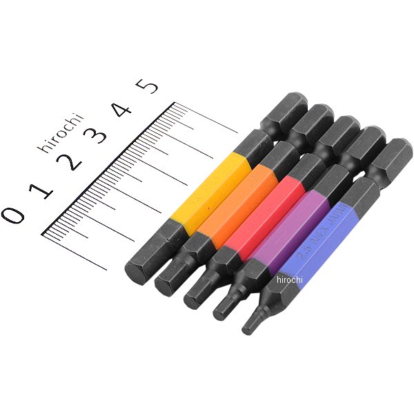 カラービット 六角レンチ 65L 5本組