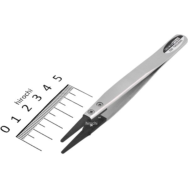 ESDピンセット（先細丸形タイプ）