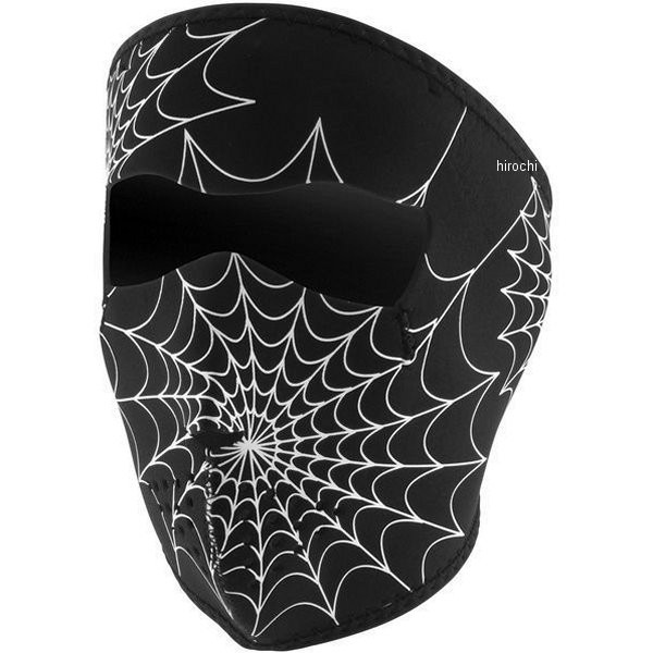 フルフェイスマスク スパイダーウェブ 発光タイプ