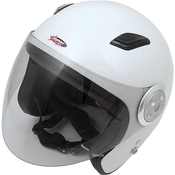 ヘルメット パイロット2 パールホワイト フリーサイズ
