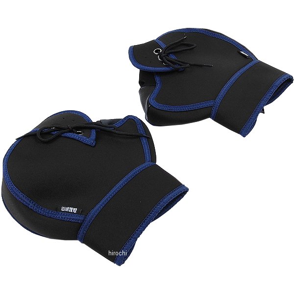 YK001640 山城謹製 ネオプレンハンドルカバー 黒/ネイビー フリーサイズ