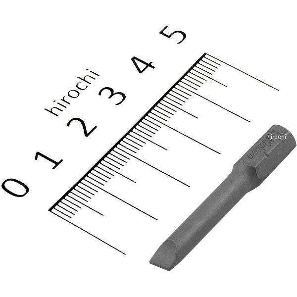 1/4インチ H マイナスビット 全長39mm No.5