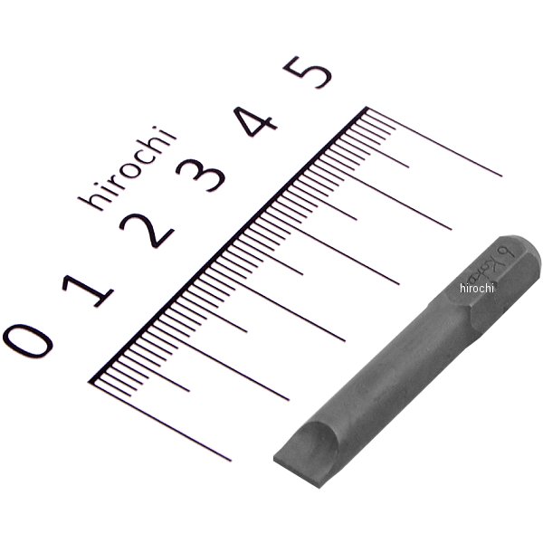 1/4インチ H マイナスビット 全長39mm No.6
