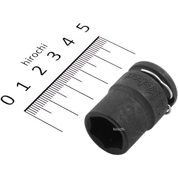 3/8インチsq 薄肉インパクトソケット 14mm