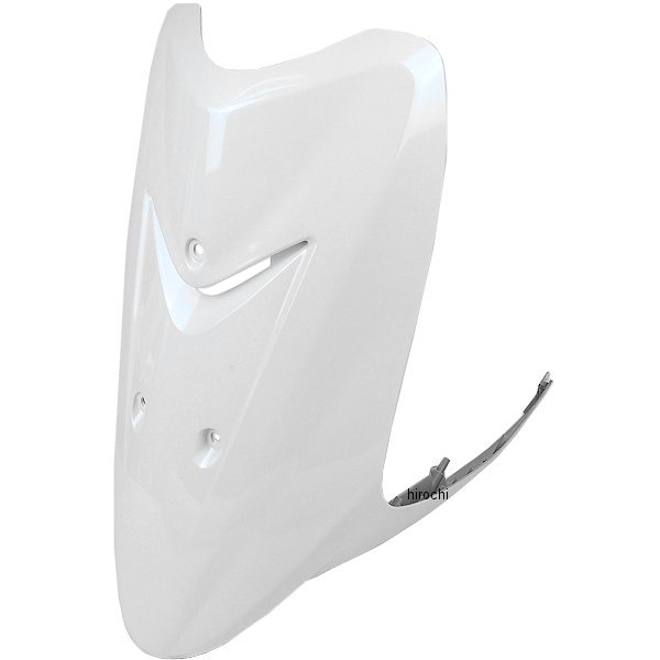 フロントカバー リモコンジョグZR エボリューション 白