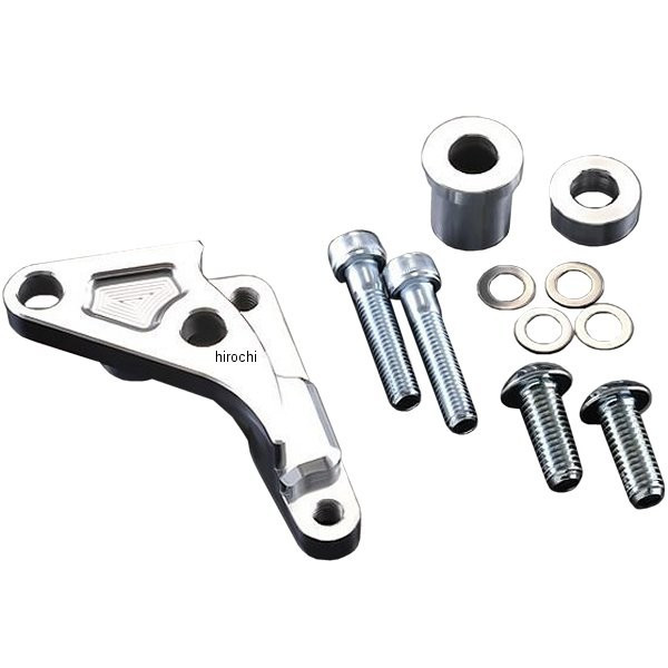 キャリパーサポート KSR110 ブレンボ4P用 シルバー