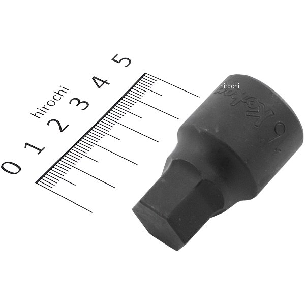 1/2インチsq ヘックスビットソケット 全長43mm 16mm