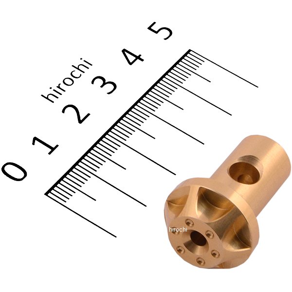 アジャスターピン ドラムブレーキ用 シャンパンゴールド