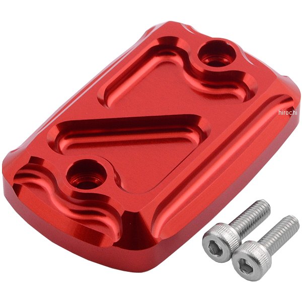 マスターシリンダーキャップ 15年以降 MT-03、MT-25、YZF R25 スクエア 赤