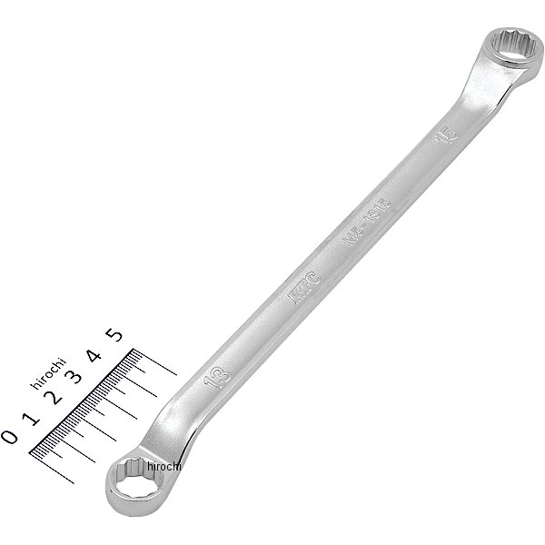 45°X6° ロングメガネレンチ 13mm×15mm