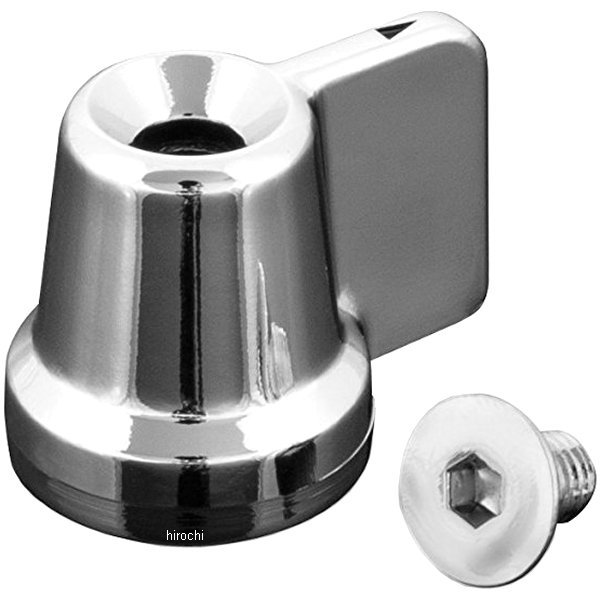 418600   フューエル コック ノブ ホンダ VTX1300、VT1100、VT750 クローム