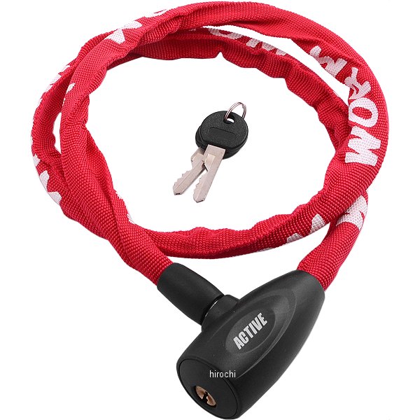 ワームロック WB-100 8mmX100cm 赤