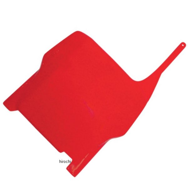 フロントナンバープレート 04年-07年 CRF、CR CRレッド