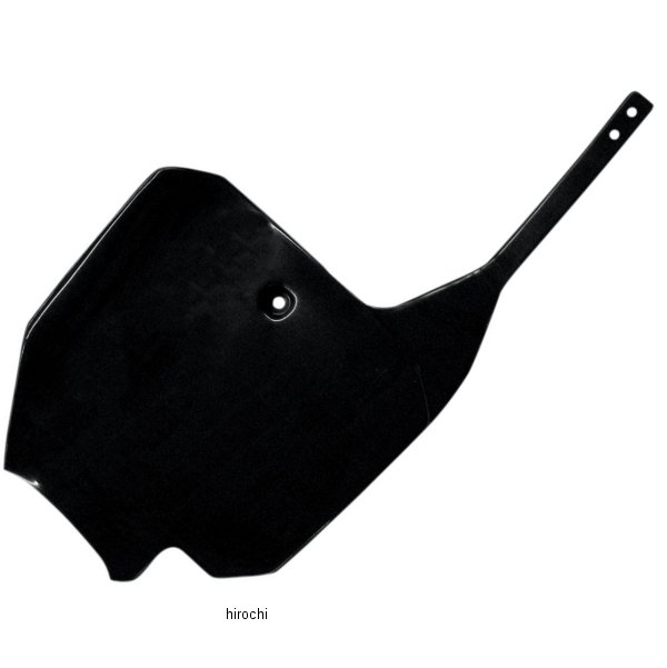 フロントナンバープレート 96年-07年 CR85R、CR80R 黒