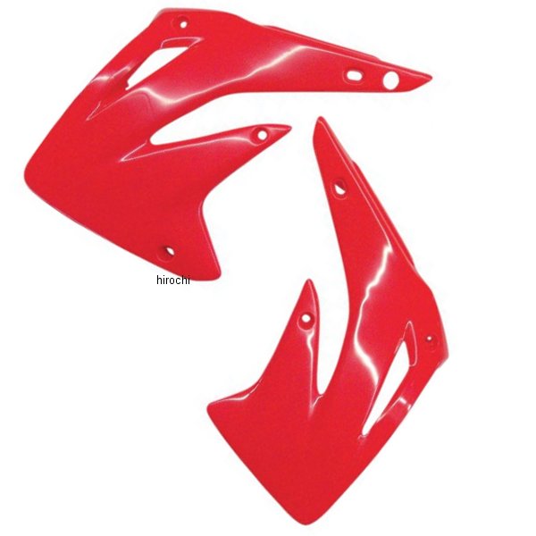 ラジエーターカバー 03年-07年 CR85R CRレッド