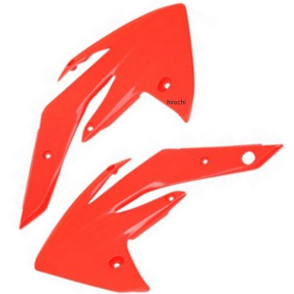 ラジエーターカバー 07年以降 CRF150R CRレッド