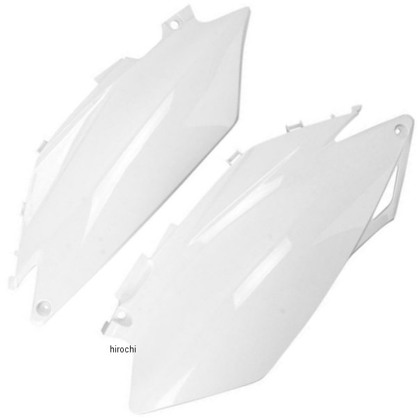サイドパネル 11年-13年 CRF250R、CR450R 白