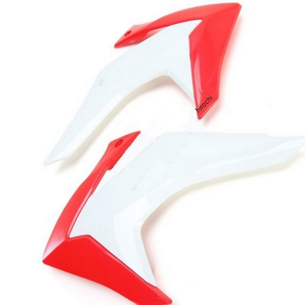ラジエーターカバー 15年以降 CRF230 OEM 赤/白