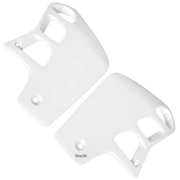 ラジエーターカバー 89年-01年 CR500R 白