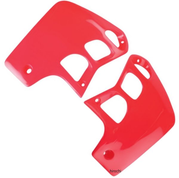 【セール特価】 ラジエーターカバー 89年-01年 CR500R CRレッド