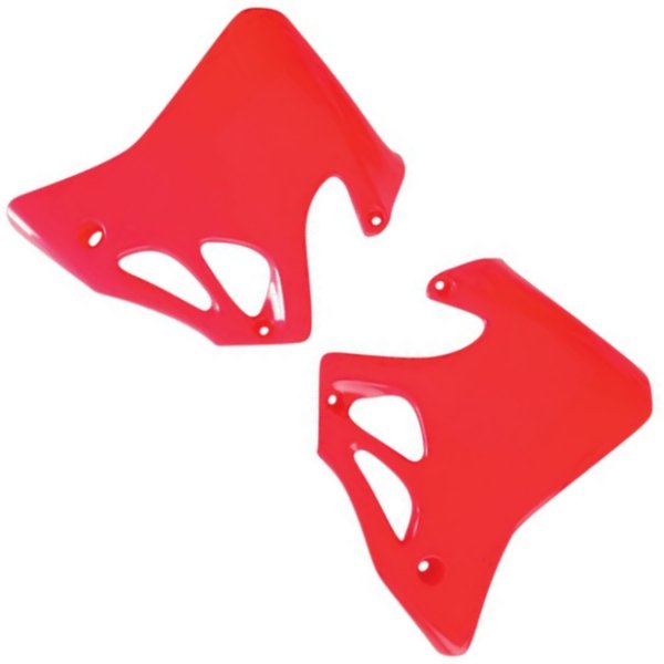 ラジエーターカバー 95年-96年 CR125R、CR250R CRレッド