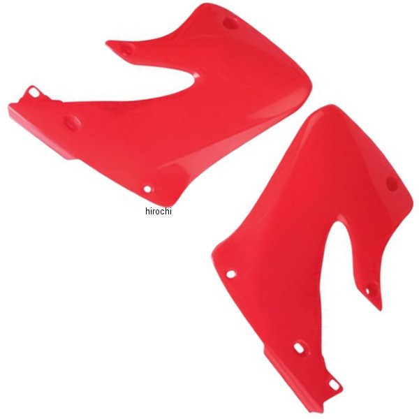 ラジエーターカバー 97年-99年 CR125R、CR250R CRレッド