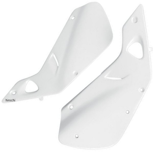 サイドパネル 97年-99年 CR125R、CR250R 白