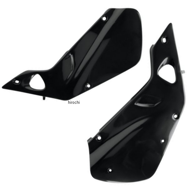 サイドパネル 97年-99年 CR125R、CR250R 黒