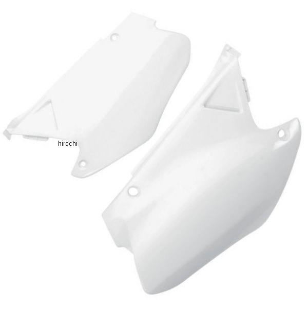 サイドパネル 00年-01年 CR125R、CR250R 白