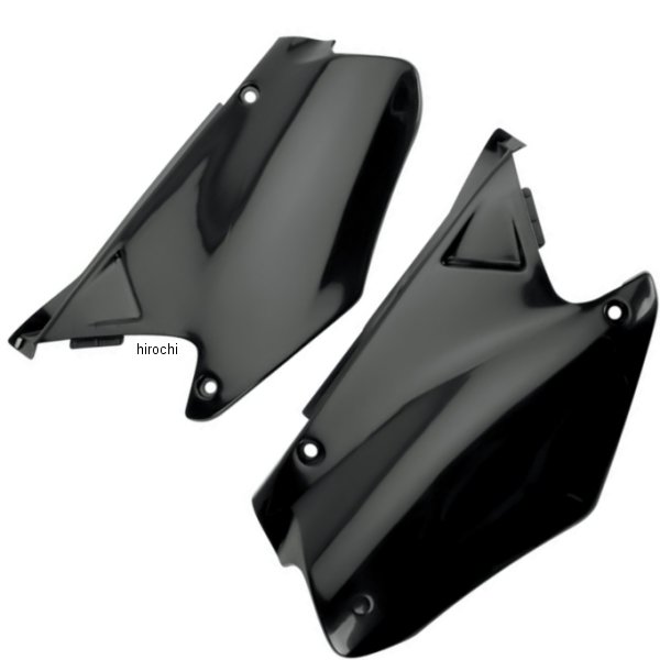 サイドパネル 00年-01年 CR125R、CR250R 黒
