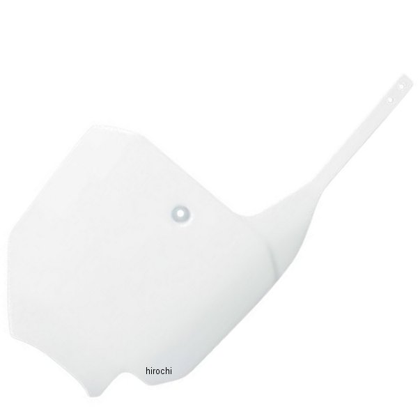 フロントナンバープレート 96年-07年 CR85R、CR80R 白