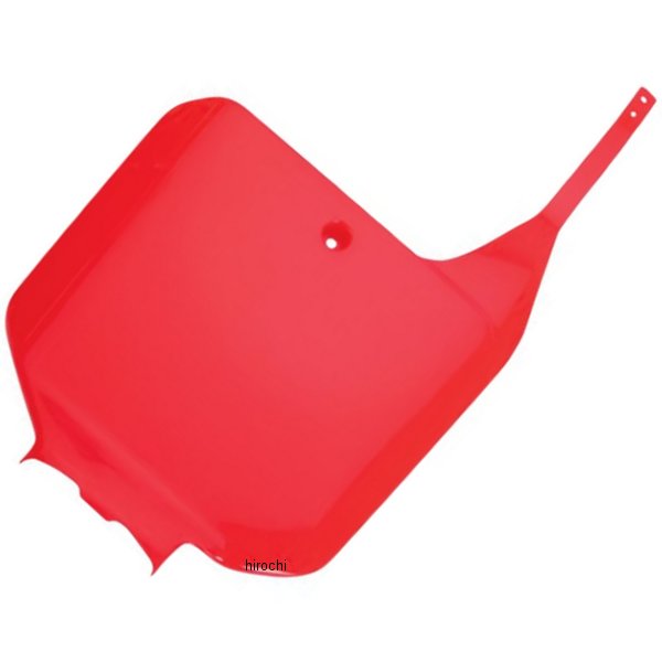 フロントナンバープレート 95年-01年 CR125R、CR250R、CR500R CRレッド