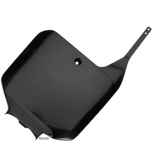 フロントナンバープレート 95年-01年 CR125R、CR250R、CR500R 黒