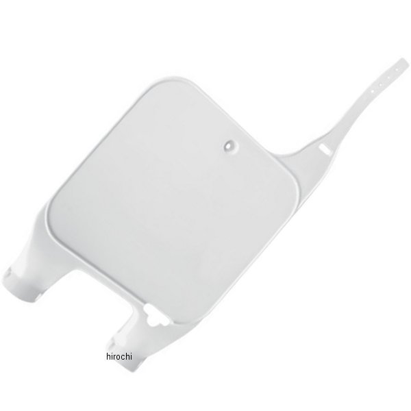 フロントナンバープレート 95年-01年 CR125R、CR250R、CR500R 白