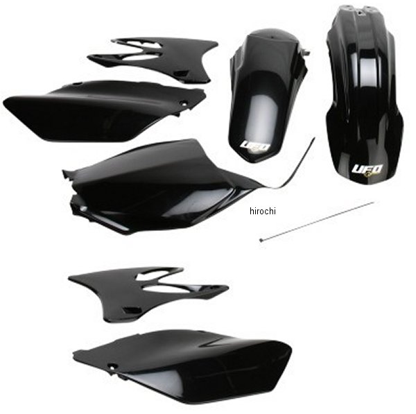 【セール特価】 外装キット 06年-12年 YZ250、YZ125 黒