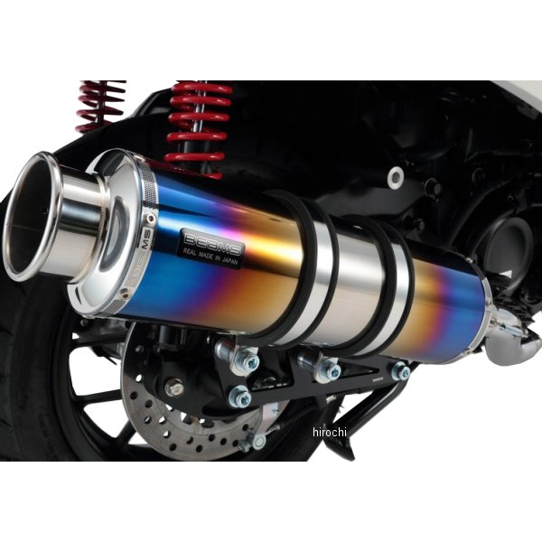 フルエキゾースト SS400SP 08年以降 フォルツァZ、フォルツァX ヒートチタン