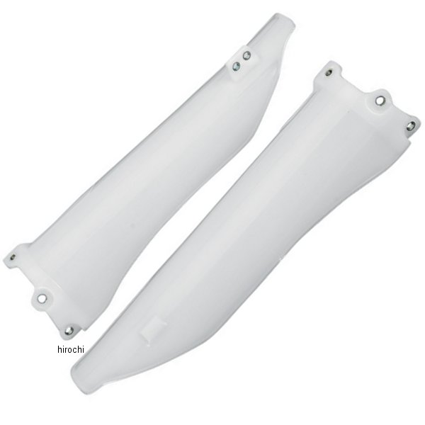 フォークカバー 06年-08年 KX450F、KX250F/450R 白