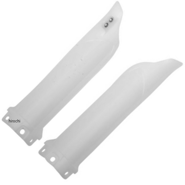 フォークカバー 14年以降 KX100、KX85 白