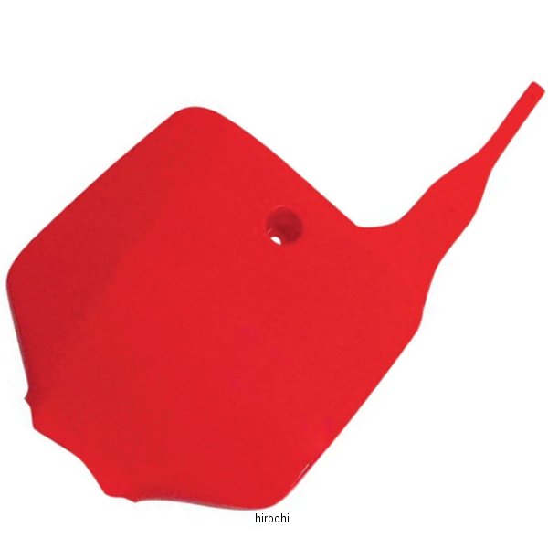 フロントナンバープレート 01年以降 スズキ、カワサキ 赤