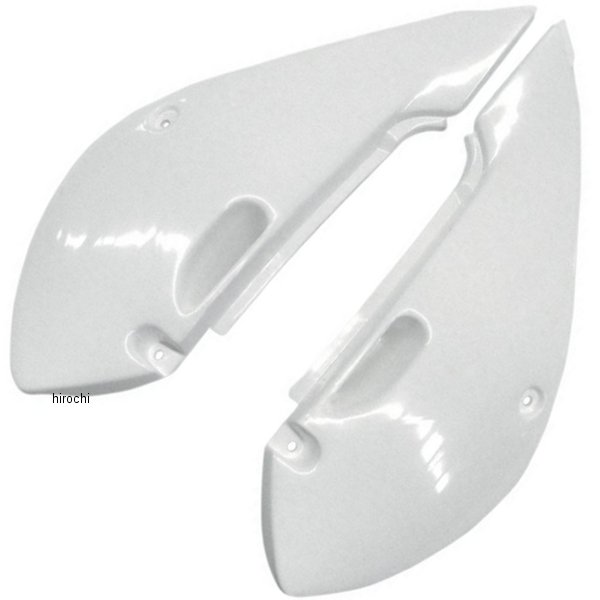 サイドパネル 01年-09年 スズキ、カワサキ 白