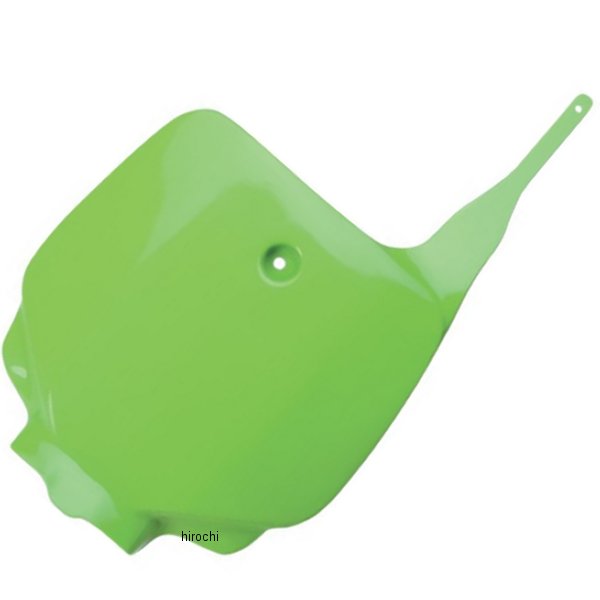 フロントナンバープレート 98年-10年 KX100、KX85、KX80 KXグリーン