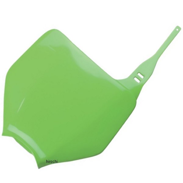 フロントナンバープレート 03年-07年 KXF、KX KXグリーン