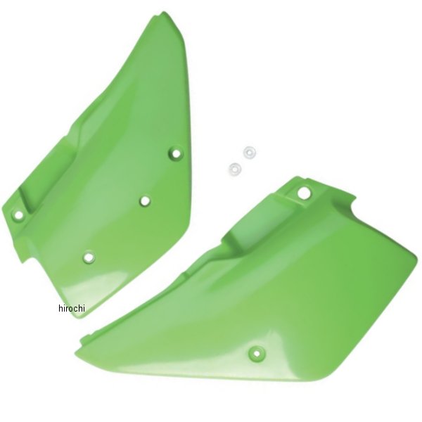 サイドパネル 95年-06年 KDX220R/200 KXグリーン