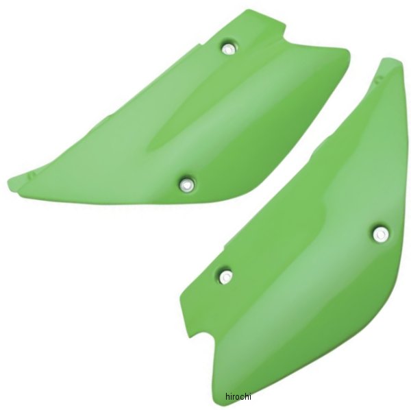 サイドパネル 95年-13年 KX100、KX85、KX80 KXグリーン