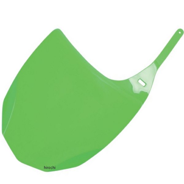 フロントナンバープレート 09年-10年 KX450F、KX250F KXグリーン