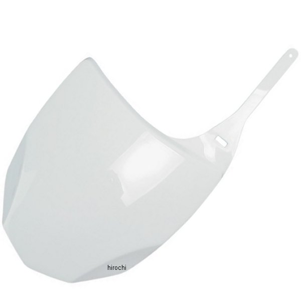 フロントナンバープレート 09年-10年 KX450F、KX250F 白