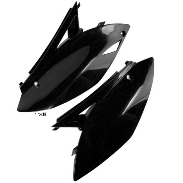 サイドパネル 09年-12年 KX450F、KX250F 黒