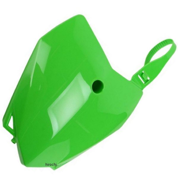 フロントナンバープレート 10年以降 KLX110 KXグリーン